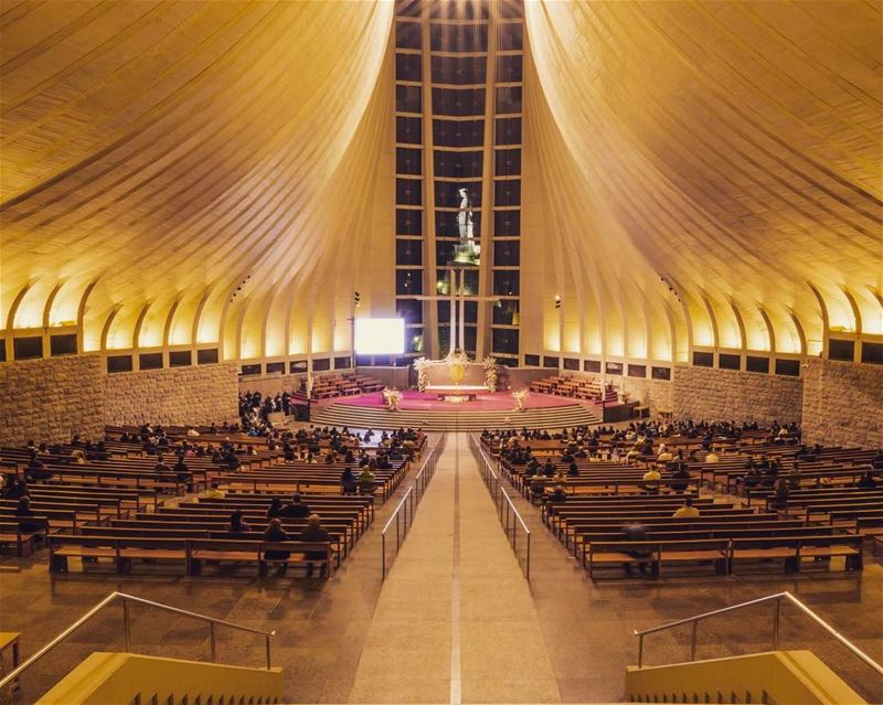  harissa  cathedral  maronite ... (Harîssa, Mont-Liban, Lebanon)