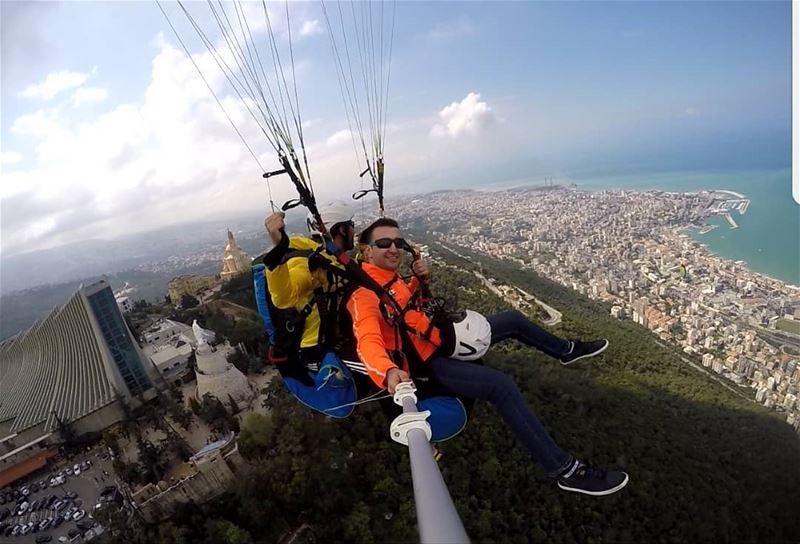  harissa  jounieh  fly_lebanon  sky_lebanon  extremesport  beirut  lebanon...