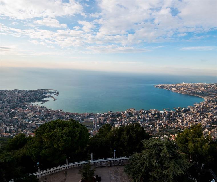  harissa  jounieh  livelovejounieh  clouds  lebanon ... (Jounieh - Harissa)