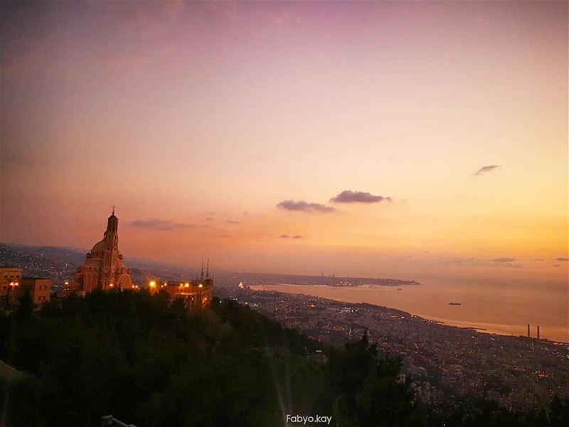 🔸HARISSA. ⛪ 🌅 LEBANON🔸________________________________________... (Harîssa, Mont-Liban, Lebanon)