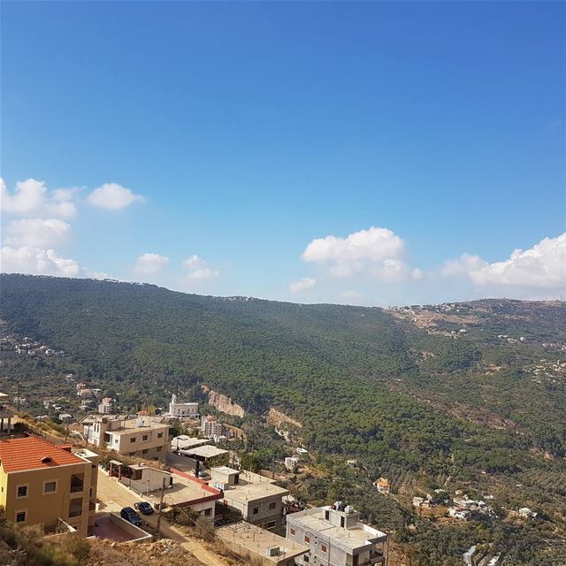 Have a blessed Friday  autumn  magic  beauty  jezzine  colours  sky  trees...