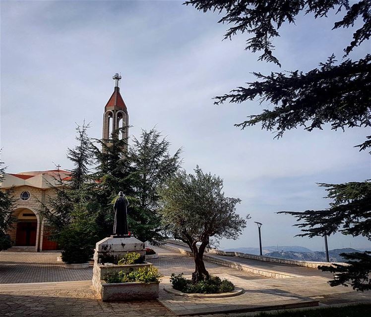Have a blessed Sunday lebanon  annaya  beirut  saint  charbel  stcharbel... (St. Charbel, Aannaya)