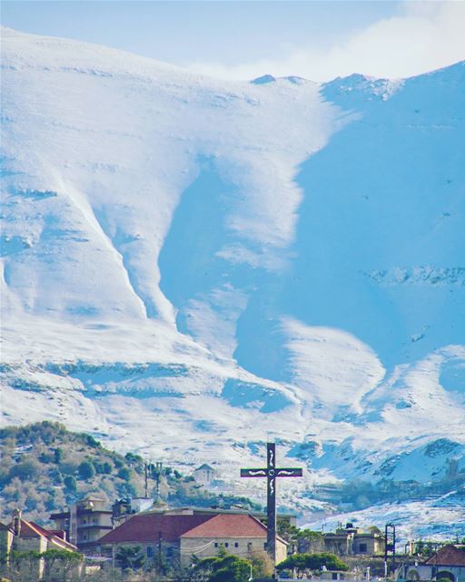 Have a blessed Sunday 🙌!  lebanon  snow  livelovebeirut  insta_lebanon ...