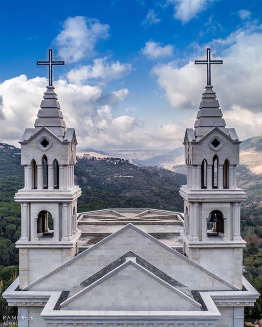 Have A Blessed Weekend 🙏💙...  jezzine  lebanon  dji  drones ... (Wadi Jazzin, Al Janub, Lebanon)