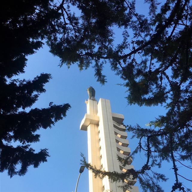 Have a  faithful and  peaceful  sunday 💙————————————————— zahle  bekaa ... (Saydet Zahleh)