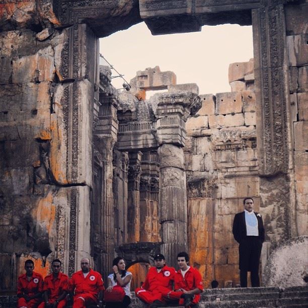 Have a nice weekend  baalbeck  festival  opera  red  cross  lebanon_hdr ...