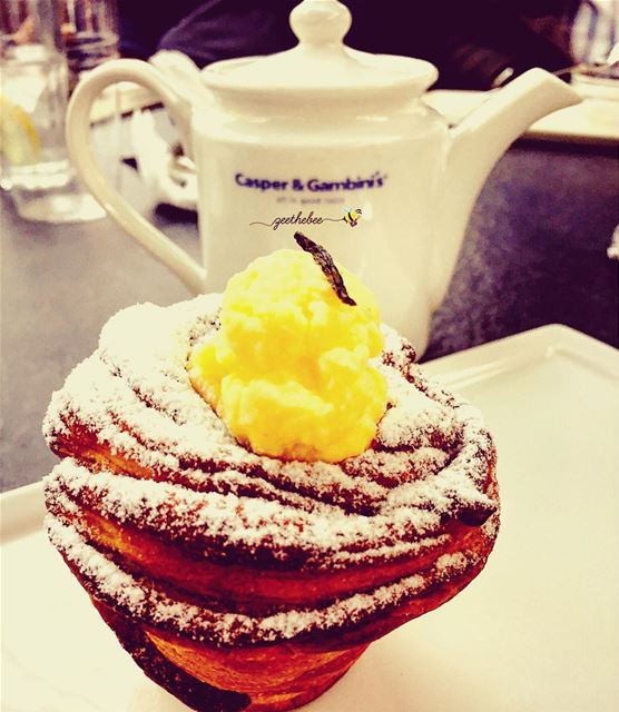 Have you tried @casperandgambinis Cruffin? A delicious combination of ... (Casper & Gambini's ABC Ashrafieh)