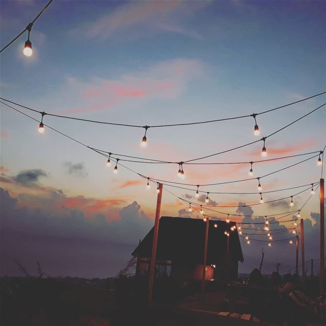  haventhecabin  lebanon  night  light  sunset .... mobile... (Haven - the Cabin)
