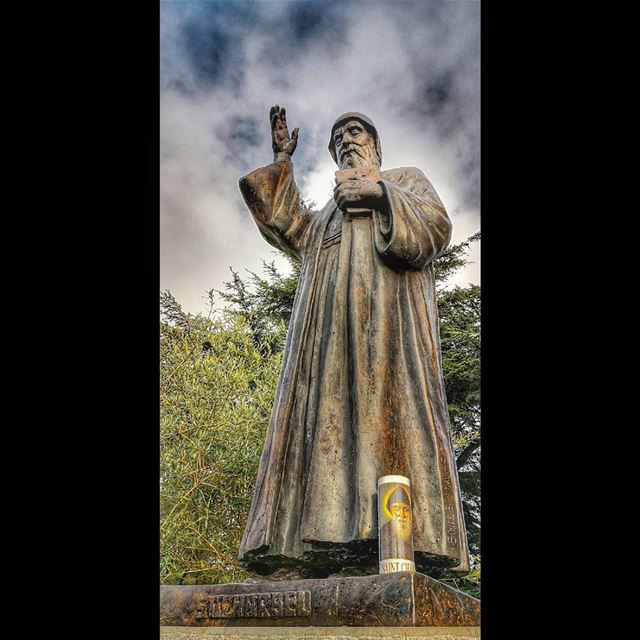 He will command his angels to protect you wherever you go 🙏 hope... (Mazar Saint Charbel-Annaya)