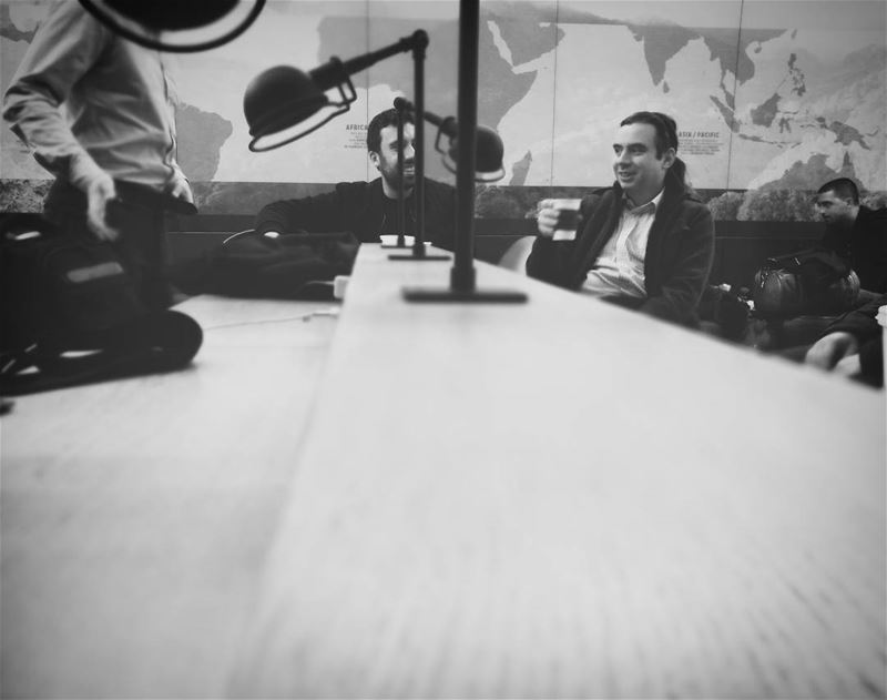 Head-in-the-sky coffee chat -  ichalhoub in  Turkey shooting with a mobile...
