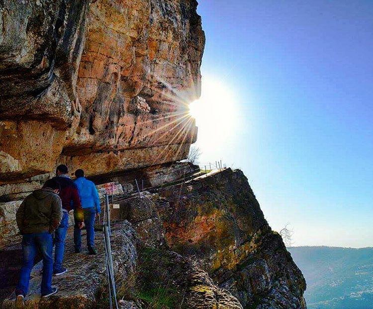 Head up or down, all will walk the line towards the light..in the walk of... (Niha Fortress - قلعة نيحا)