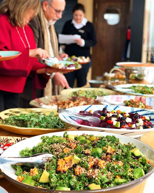 Healthy food and beautiful pottery, a match made in Lebanon! bkerzay ... (Bkerzay)