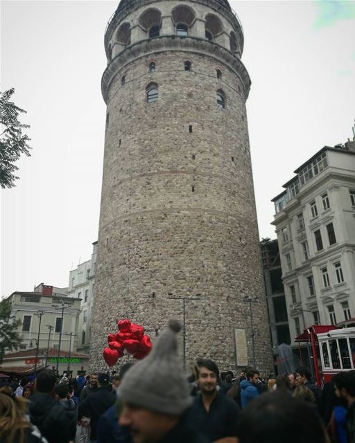 Hearts of Galata -  ichalhoub in  Istanbul  Turkey shooting with a mobile...