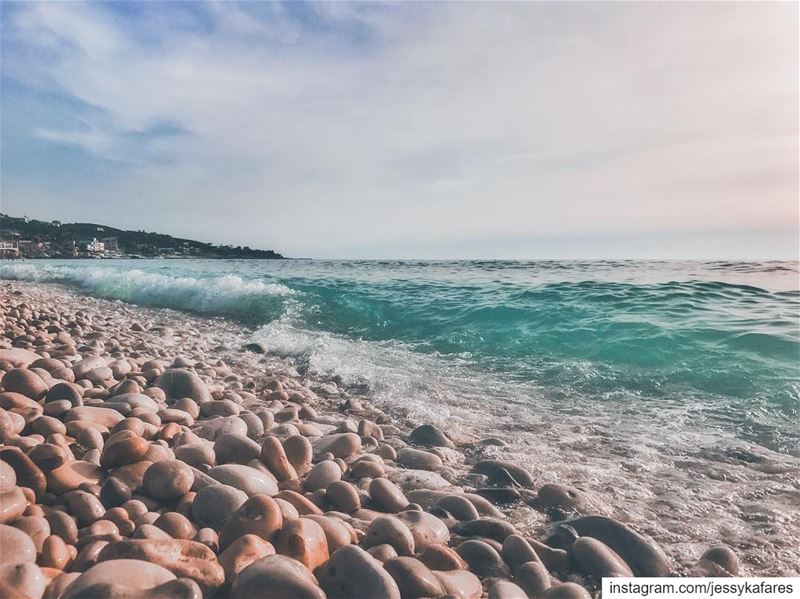 Heaven seems a little bit closer when you’re having a walk on the beach.... (Kfar Abida)