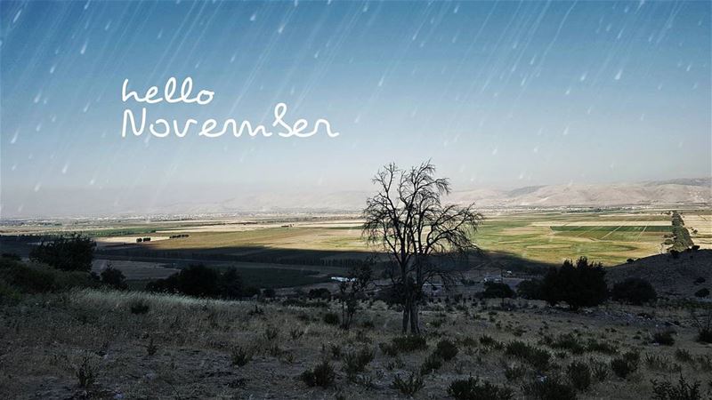  Hello  November !!! LiveLoveLebanon ... (`Ammiq, Béqaa, Lebanon)