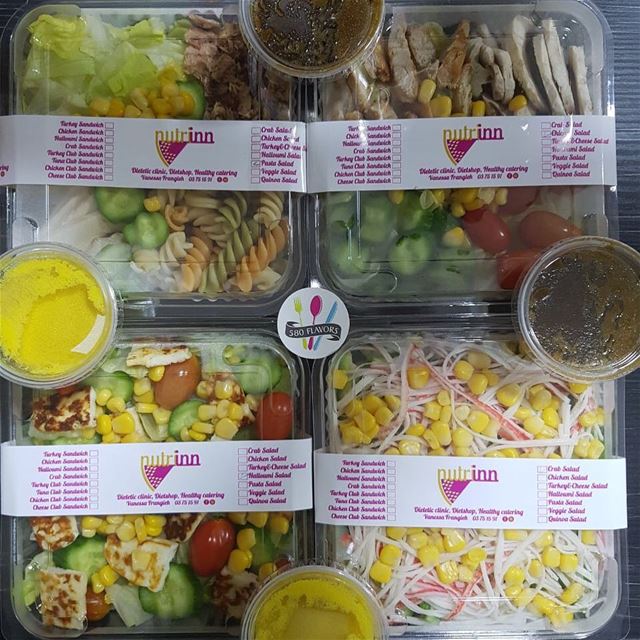 Help me choose one salad from these tasty ready salad @nutriinn 🤔🤔... (NUTRI INN)