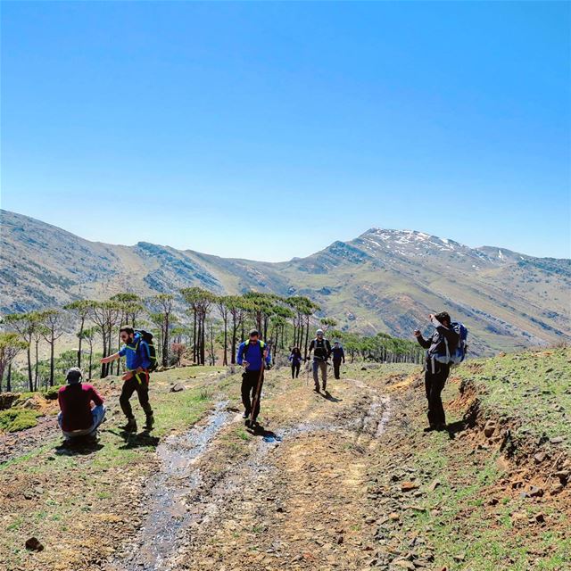 Here's to the blue skies and beautiful peaks!  hike  nature  sports ...