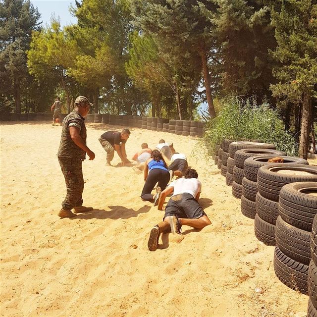 Hiba Li Mawhiba's Military Fun & Fitness day 💪with maghawir Roumieh ...