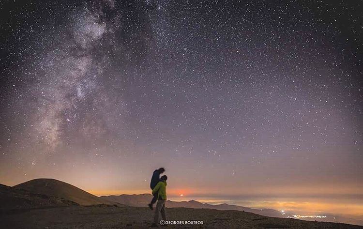Higher✨👆🏼... mylebanon  georgesboutrosphotography  milkyway ...