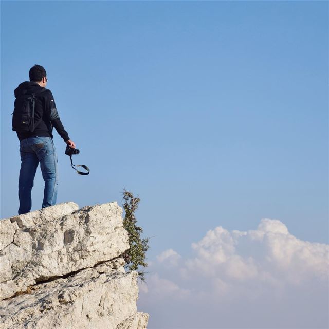 Higher than the clouds ☁️••••••••••••••••••••••••••• cloud  clouds  sky ... (Zahlé, Lebanon)