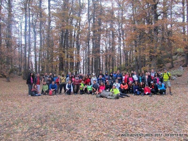  hikers  hikingadventures  wildadventures  northlebanon  friends  november... (El Qammoûaa)