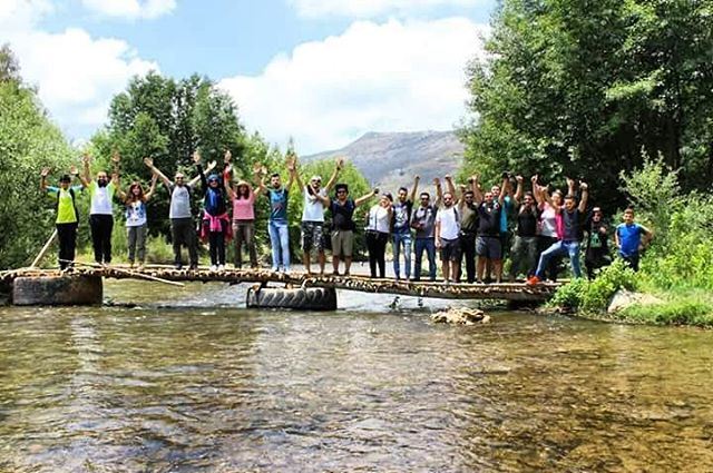  hikers river  crossing  lovelytime  amazingday  lebanonnature ...