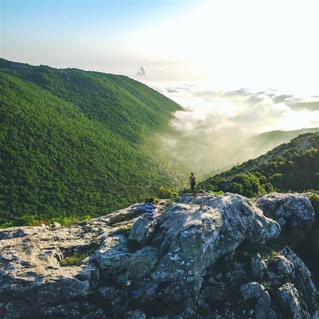 Hiking around 🌲🏕... hiking  lebanon  instagood  mountains ...