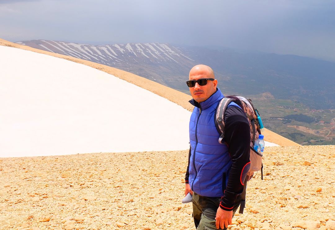 Hiking  Black Peak🏔 - the highest point in Lebanon 🇱🇧 and the Levant,... (Lebanon)