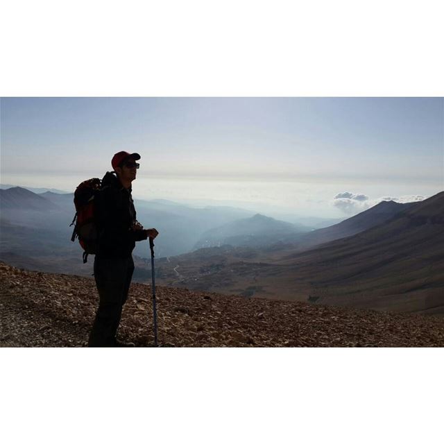  Hiking ✌😎😎From Dahr el Qadib (2995 m) to Qorne el Sawda (3088 m ) (Black Peak)