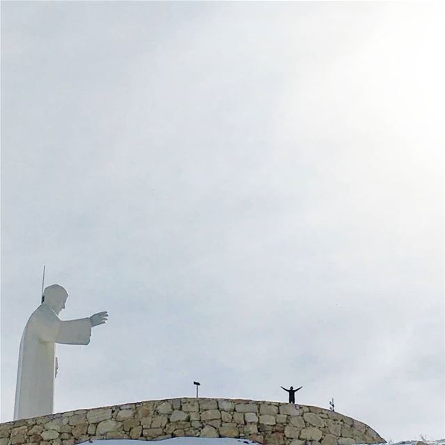 Hiking is a bit like life: The journey only requires you to put one foot... (Saint Charbel-Faraya)