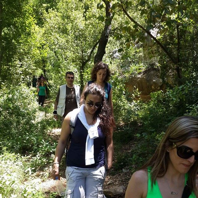 Hiking nature shouf group Fitness baakline...