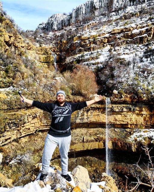  Hiking  SnowHike  Faraya  Waterfall  Lebanon wildernessculture  outdoors... (Faraya, Mont-Liban, Lebanon)