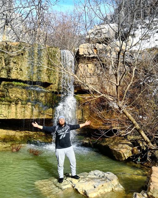  Hiking  SnowHike  Faraya  Waterfall  Lebanon wildernessculture  outdoors... (Faraya, Mont-Liban, Lebanon)