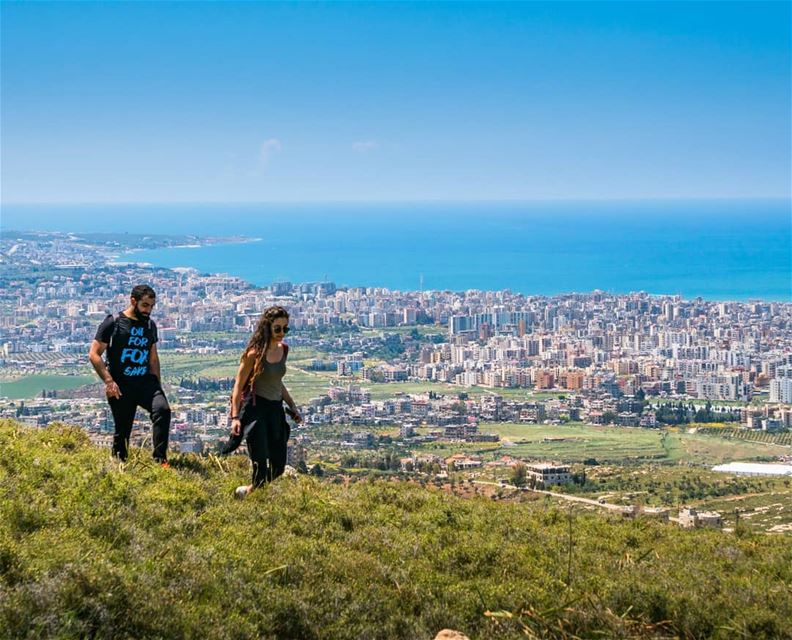 Hiking up Jabal Terbol, a mountain extending from Tripoli city ... (Jabal Tourbol)