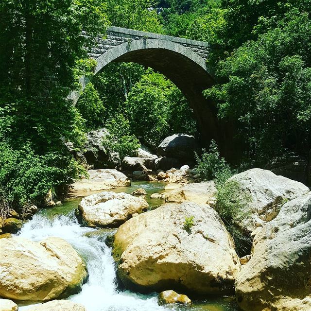  hikingaloneisawesome  hikeday  hikerslife  hikers  bridge  oldbridge ... (Kfardebian,Mount Lebanon,Lebanon)