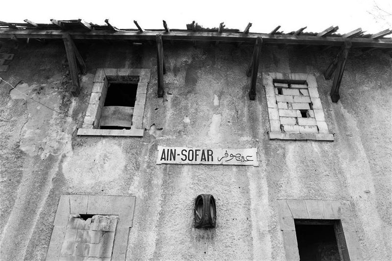 //Historical train station, one of Sawfar's works of art.// sawfar... (Sawfar, Mont-Liban, Lebanon)