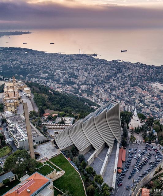 Holy Land...  lebanon  jounieh  dji  drones  quadcopter  aerial ... (Harîssa, Mont-Liban, Lebanon)