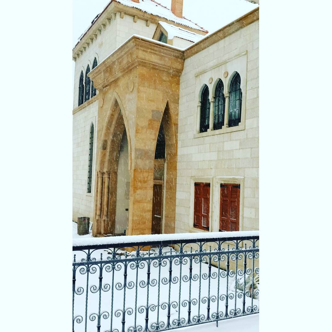  home  bzebdine  snow  2016  happynewyear  lebanon ...