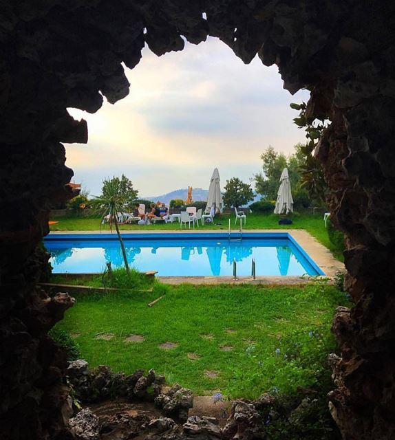 Home is when the pool is....📸: @patrickasseily ...... (Aïn Aâr, Mont-Liban, Lebanon)