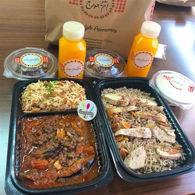 Homemade food for a change 😍 loved the cheikh el mehchi😋😋 @cuisineemgeor (Beirut, Lebanon)