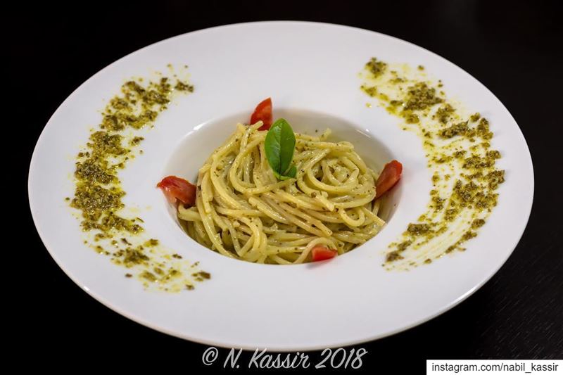  homemade  mycooking  pasta  spaghetti  pesto  pestopasta  cream ...