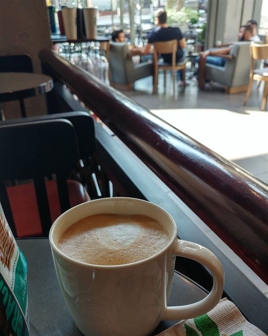 Honestly, I try to avoid Starbucks while in Lebanon. I mean why would I... (Starbucks Middle East)