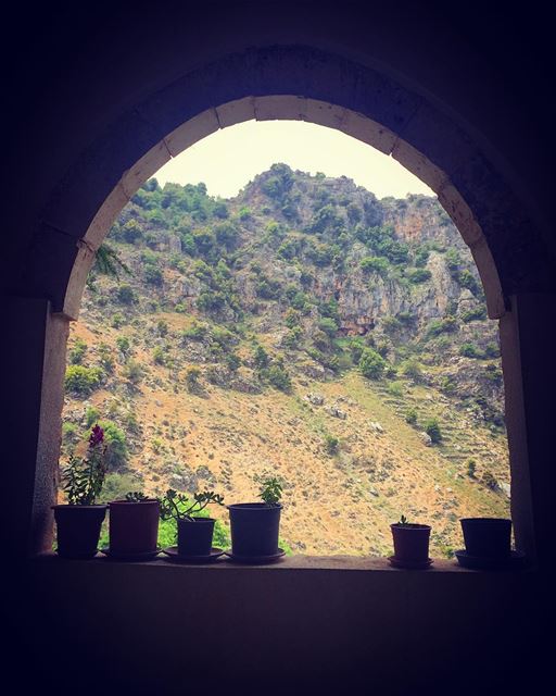 Hope takes shapes in what a human can despair. hope  window  arch ... (Tannourine El Tahta)