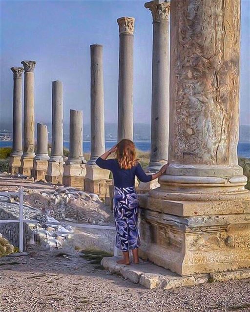  Hope 🙏 to start my May with 💙... (Roman ruins in Tyre)