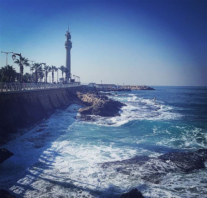 Hope you enjoyed your🌞 Summery Sunday ☀️Lebanon 🇱🇧SUMMER IN JANUARY 🌊... (Beirut, Lebanon)