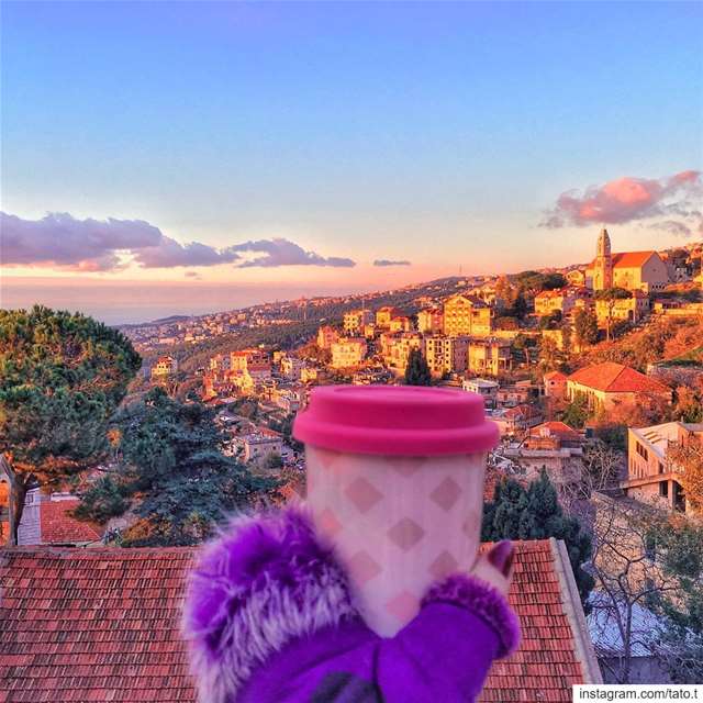 . . ♥ Hot chocolate tastes like magic & fairytale on cold days ♥.~.~.~.~. (Beït Chabâb, Mont-Liban, Lebanon)