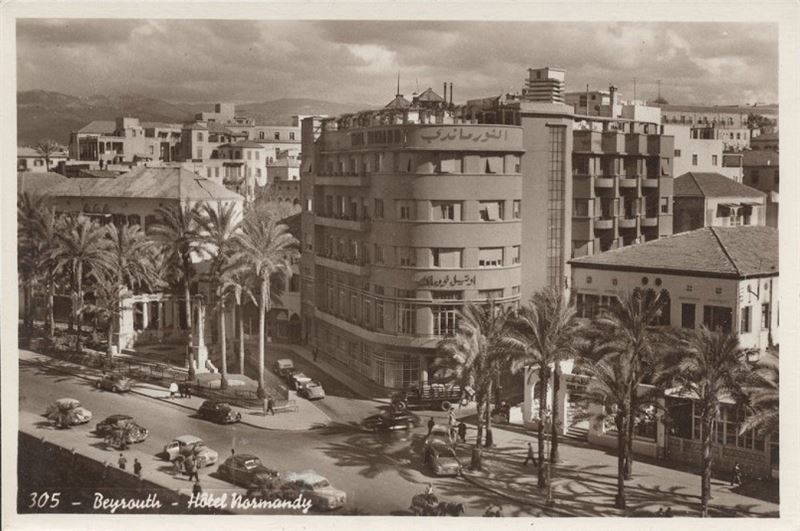 Hotel Normandy, Avenue Des Francais  1950s