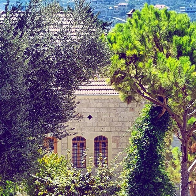 House + Love = Home greenery  september  village  oldhouselove  chouf ... (Bâter, Mont-Liban, Lebanon)