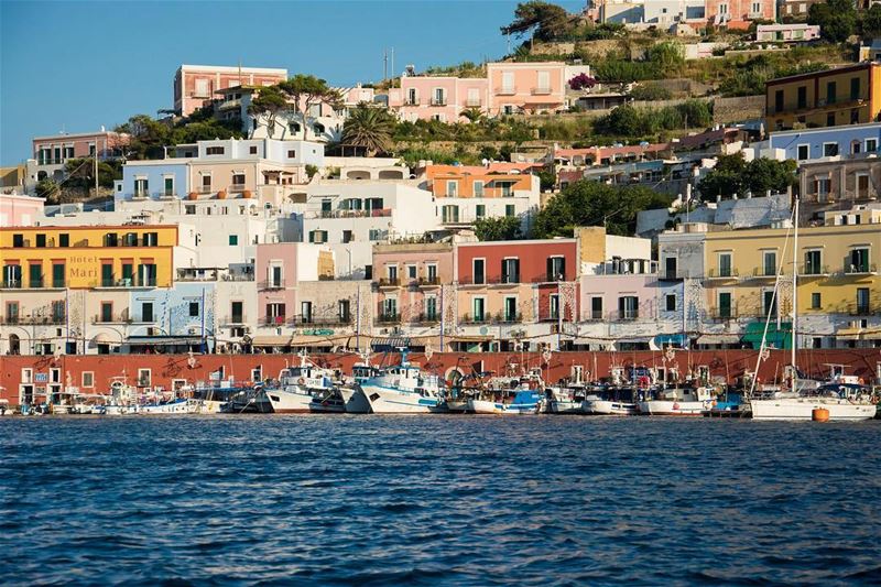 House of colors... A step to  ponzaisland  italy  amalficoast  natgeo ...