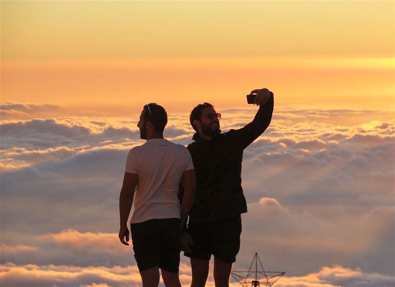 How about a Selfie above the clouds? Make sure to head to the mountains... (Mzaar Kfardebian)